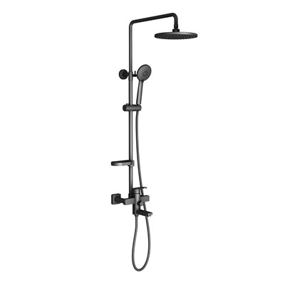 Душевая система Timo Beverly (SX-1060/03) черный SX-1060/03 - фото 359856