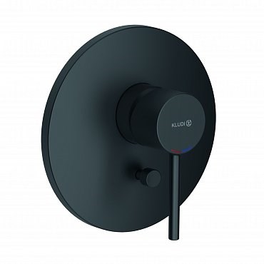 Смеситель для ванны KLUDI Bozz (386503976) черный 386503976 - фото 435024