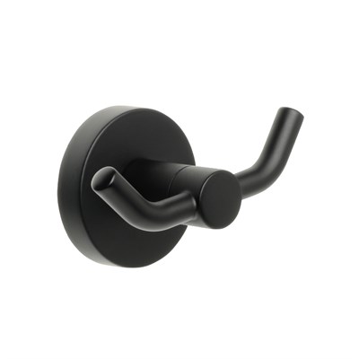 Крючок двойной черный Fixsen Comfort  Black (FX-86005A) FX-86005A - фото 538463