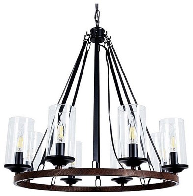 Подвесная люстра Arte Lamp Dalim A7014SP-8BK A7014SP-8BK - фото 702555