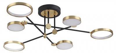 Люстра на штанге Odeon Light Denzel 4320/60CL od_4320_60cl - фото 863461