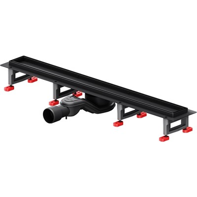 Душевой лоток AM.PM MasterFlow 70 W01SC-U11-070-04BM с Черной матовой решеткой / под плитку Tile W01SC-U11-070-04BM