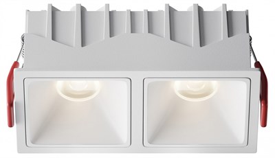 Встраиваемый светильник Maytoni Alfa LED DL043-02-10W4K-SQ-W-1 MY_DL043-02-10W4K-SQ-W-1