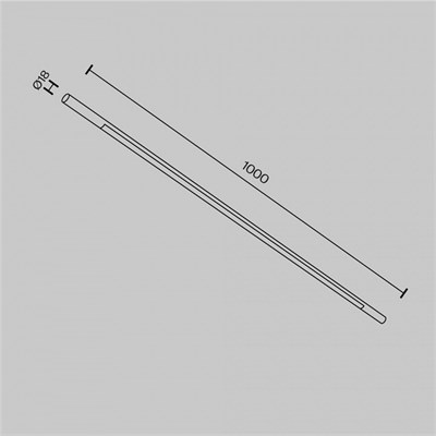 Модульный светильник Maytoni Basis C100CL-L1000-24W3-6K-BS MY_C100CL-L1000-24W3-6K-BS