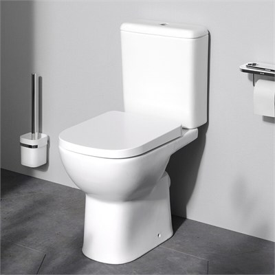 Унитаз компакт AM.PM Sunny Aquaspin C85C8601SC с бачком и сиденьем Микролифт C85C8601SC - фото 865056
