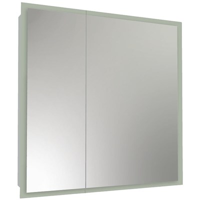 Зеркальный шкаф Reflexion Cube RF2213CB, 80 см, с LED-подсветкой, датчик движения, цвет белый RF2213CB - фото 885479