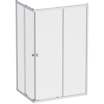 Душевой уголок AM.PM Sunny 120х90 W87G-403-12090-MT профиль Хром матовый стекло прозрачное W87G-403-12090-MT