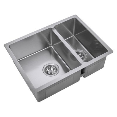 Кухонная мойка Zorg R 58-2-44, 58 см, нержавеющая сталь, цвет нержавеющая сталь R 58-2-44