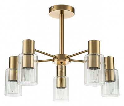 Люстра на штанге Escada Diversity 2120/5P Gold esc_2120_5p_gold