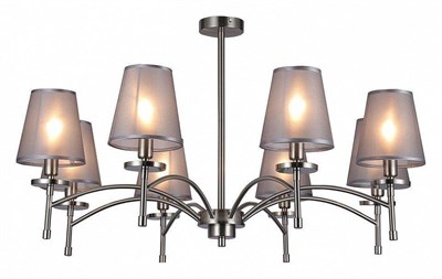 Люстра на штанге Escada Faith 694/8PL Nickel esc_694_8pl_nickel