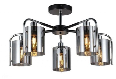 Люстра на штанге Escada Elegant 671/5P Chrome esc_671_5p_chrome