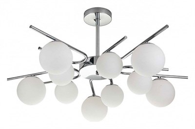 Люстра на штанге Escada Sphere 642/10P Silver esc_642_10p_silver