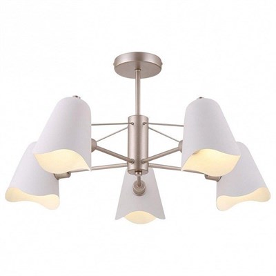 Люстра на штанге Freya Manon FR5037PL-05S MY_FR5037PL-05S