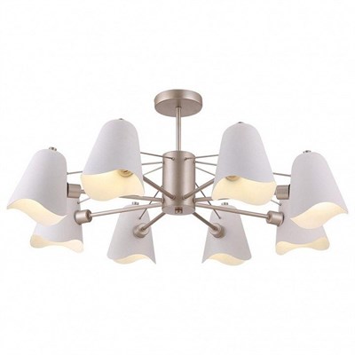 Люстра на штанге Freya Manon FR5037PL-08S MY_FR5037PL-08S