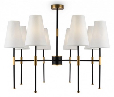 Люстра на штанге Freya Tida FR5196PL-08BBS MY_FR5196PL-08BBS