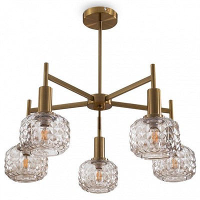 Люстра на штанге Freya Fero FR5366CL-05BS MY_FR5366CL-05BS