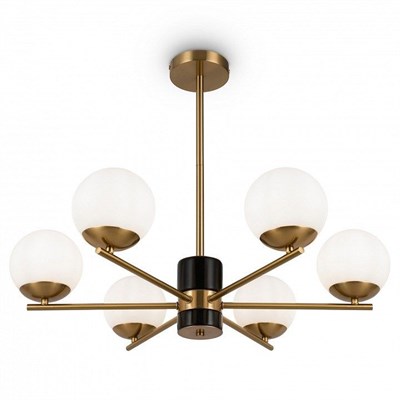 Люстра на штанге Freya Marble FR5230PL-06BS MY_FR5230PL-06BS