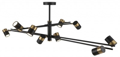 Люстра на штанге Freya Enzo FR5201PL-10B MY_FR5201PL-10B