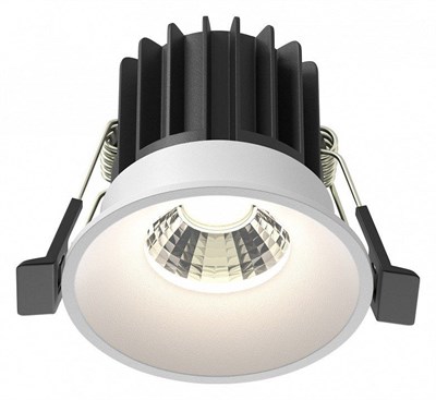 Встраиваемый светильник Maytoni Round DL058-7W4K-W my_dl058-7w4k-w