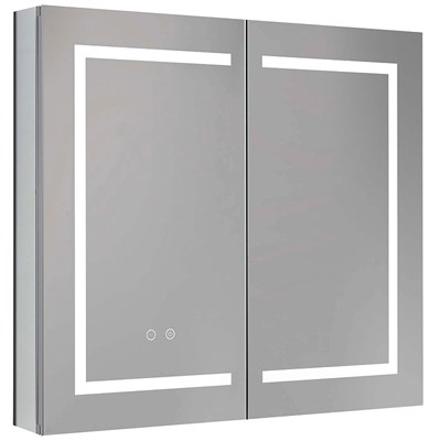 Зеркальный шкаф Aquatek 80 AQ7804-MLC с подсветкой Хром AQ7804-MLC