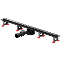 Душевой лоток AM.PM MasterFlow 80 W01SC-S11-080-05BM с Черной матовой решеткой Slim line W01SC-S11-080-05BM