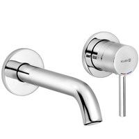 Смеситель Kludi Bozz Set 382440576S для раковины, с внутренней частью, излив 18 см, хром 382440576S