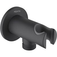 Шланговое подключение Aquatek AQ2460MB Черное матовое AQ2460MB