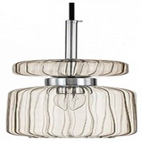 Подвесной светильник Escada Gloss 1141/1S Chrome/Beige esc_1141_1s_chrome_beige