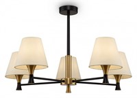 Люстра на штанге Freya Perfetto FR5098PL-05BBS MY_FR5098PL-05BBS