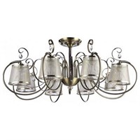 Люстра на штанге Freya Simone FR2020-CL-08-BZ MY_FR2020-CL-08-BZ