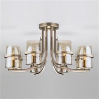 Потолочная люстра Eurosvet Coppa 60085/8 античная бронза EV_a043712