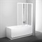 Шторка для ванны Ravak VS3 100 белая+рейн (795P010041) 795P010041
