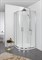 Душевой уголок BRAVAT Line без поддона две раздвижные двери 900x900x2000 (BS090,1201A) BS090.1201A