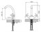 Смеситель Rossinka G02-62 для раковины G02-62