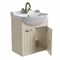 Тумба с умывальником подвесная 50 см бежевый Kantri KAN50W2i95K IDDIS (KAN50W2i95K) KAN50W2i95K