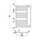 Водяной полотенцесушитель Ravak Norma  (X04000083679) X04000083679