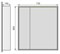 Зеркало-шкаф Frame 75 Белый с подсветкой, розеткой Fra.03.75/W (Fra.03.75/W) Fra.03.75/W