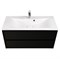 Тумба под раковину Aquaton Римини 100 черный глянец  (1A234601RN950) 1A234601RN950