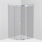 Душевой уголок AM.PM Gem W90G-401-100WT Профиль матовый, Хром, стекло прозрачное W90G-401-100WT
