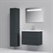 Тумба под раковину AM.PM Gem 75 M90FHX07522GM подвесная, Графит матовый M90FHX07522GM