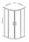 CORSICA Душевое ограждение CO-R29090 (CO-R29090) CO-R29090
