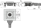 Сливной трап AlcaPlast APV110 из нержавеющей стали экстра низкий 130x130 (APV110) APV110