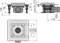 Сливной трап AlcaPlast APV120 из нержавеющей стали низкий 130x130 (APV120) APV120