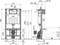 Инсталляция для унитазов AlcaPlast Sadromodul AM101/1000 AM101/1000