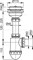Сифон для мойки AlcaPlast A446-DN50/40 A446-DN50/40