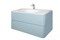 Тумба под раковину AM.PM Sensation 100 M30FHX1002BG подвесная небесно-голубая глянцевая M30FHX1002BG