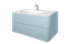 Тумба под раковину AM.PM Sensation 100 M30FHX1002BG подвесная небесно-голубая глянцевая M30FHX1002BG