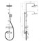 Душевая система Rossinka, с изливом, хром, RS29-46 RS29-46