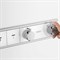 Смеситель для душа Hansgrohe RainSelect, 15357400, термостатический, белый/хром 15357400