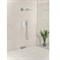 Верхний душ Hansgrohe Rainmaker Select, 460 x 300 мм, 2 режима струи, с держателем 24005600, черный/хром 24005600